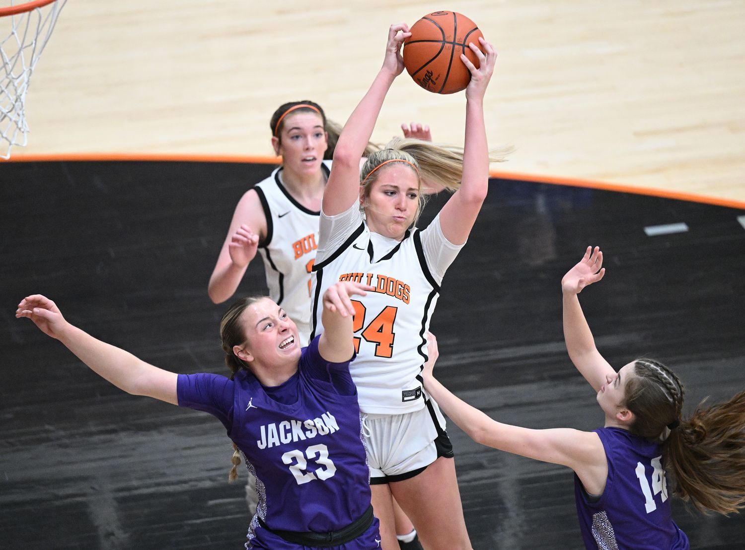 Green vs Jackson girls basketball Jeff Harwell5